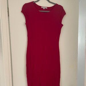 Red Velvet Torch Dress